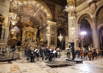 All’Aracoeli in Roma, prima serata del “Sacrum Festival”.
