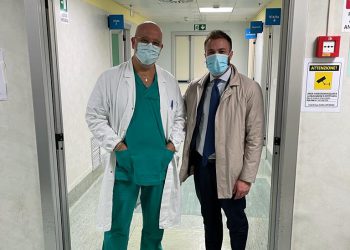 Sindaco di Giulianova saluta nuovo Primario Pronto Soccorso Maria SS. Dello Splendore