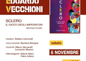Sabato 6 Novembre presentazione a L’Aquila di “Sclero” di Edoardo Vecchioni