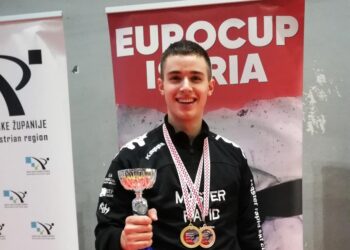 Karate, Oro per l’aquilano Federico Arnone nel Eurocup Istria 2021