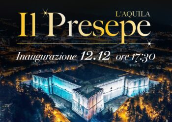 Il Presepe dell’Aquila, domenica 12 dicembre l’inaugurazione al parco del castello