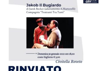 Rinvio spettacoli presso il Castello Orsini di Avezzano e il Teatro comunale di Civitella Roveto