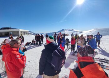 L’Aquila Città europea dello sport, a Campo Imperatore teoria e pratica dello sci per il 1° Student ski workshop