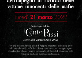 L’Istituto Cinematografico celebra la Giornata della Memoria e dell’Impegno in ricordo delle vittime innocenti delle mafie