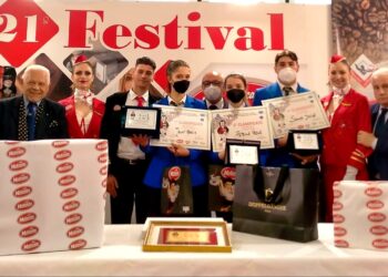 Pescara, gli studenti dell’Istituto Da Vinci Colecchi dell’Aquila al Saral Food