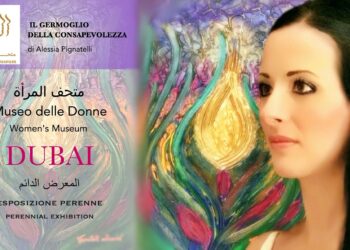 Alessia Pignatelli atterra a Dubai con “Il germoglio della consapevolezza”