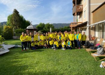 Alunni aquilani alla fase nazionale di orienteering di Folgaria