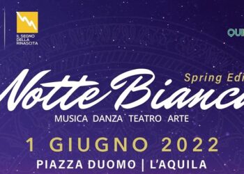 L’Aquila: il 1° giugno torna la Notte Bianca spring edition