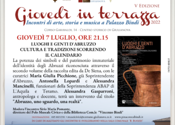 Tradizioni popolari per identità contemporanea dell’Abruzzo nel “Giovedì in terrazza” a Palazzo Bindi