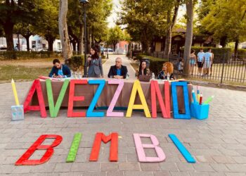 Falivene alla presentazione di “Avezzano bimbi”