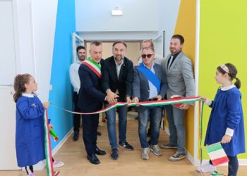 Ateleta, inaugurata la palestra dell’istituto comprensivo “Alda Merini”