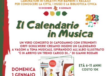 GiocaCultura incontra Gianni Rodari e propone ai bambini un “Calendario in musica”, il 1° Gennaio alla Biblioteca Bindi 