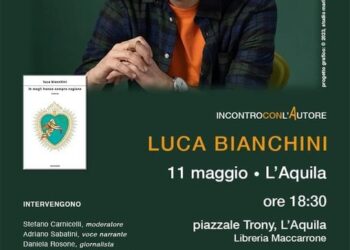 Zoom dentro la notizia del 08.05.2023: Presentazione “Le mogli hanno sempre ragione” di Luca Bianchini