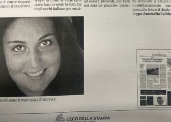“In viaggio con occhi di Chiara”: 9 Ottobre tour in bici per favorire donazione organi e tessuti