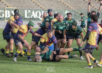 La Rugby L’Aquila ruggisce in casa battendo 60 a 5 l’Arechi Salerno