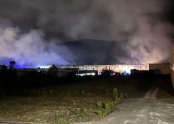 PD L’Aquila su incendio capannone ASM a Bazzano