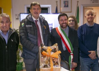 Impianti sciistici di Ovindoli Monte Magnola: sopralluogo Marsilio su cantiere nuova cabinovia