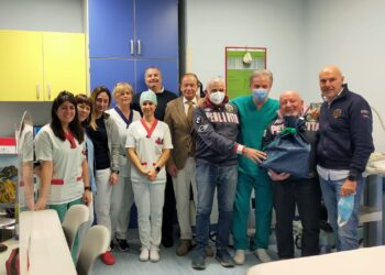 Dono a “L’Aquila per la vita” da parte del reparto malattie infettive del San Salvatore