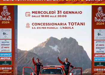 Dakar 2024: aperitivo con Fratelli Totani per festeggiare traguardo raggiunto