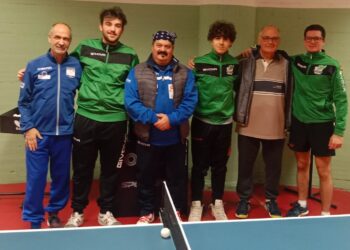 Tennistavolo: in serie D maschile lo Sporting ha la meglio sulla Prosperini
