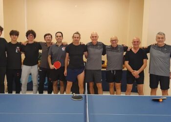 Tennistavolo: Sporting Club TOF dell’Aquila perde 5 a 1 contro Guardiagrele
