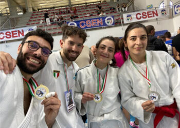 Cinque medaglie alla Coppa Nazionale CSEN di Judo per il Judo Team L’Aquila
