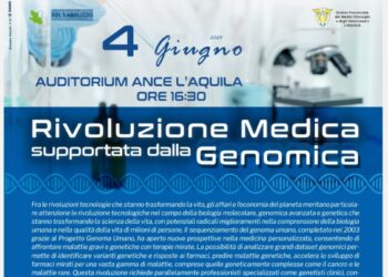 “Rivoluzione medica supportata dalla Genomica”: il 4 Giugno importante convegno a L’Aquila