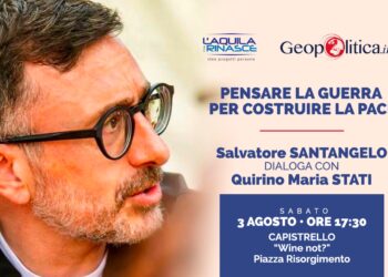 Pensare la guerra per costruire la pace, incontro con Salvatore Santangelo