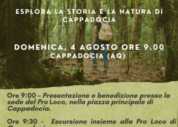 Pro Loco di Cappadocia inaugura il Sentiero di San Tommaso: un viaggio tra natura e storia