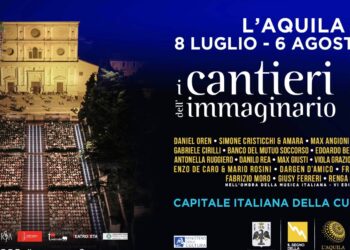 A L’Aquila si alza il sipario su “I Cantieri dell’Immaginario”, domani Gala Lirico, le grandi arie d’Opera