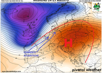 Meteo weekend 30 Agosto 1° Settembre: ecco autunno meteorologico, ma fine settimana pienamente estivo