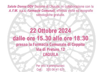Ottobre Rosa, prevenire per sconfiggere: screening gratuito dedicato alla prevenzione del tumore al seno