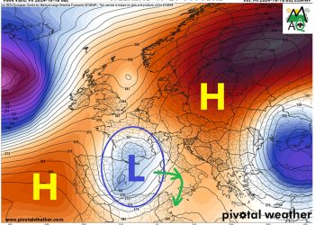 Meteo weekend 19 e 20 Ottobre: sabato all’insegna maltempo, domenica in miglioramento