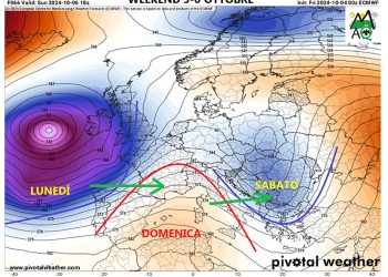 Meteo: previsioni weekend 5 e 6 Ottobre, le montagne russe dell’autunno