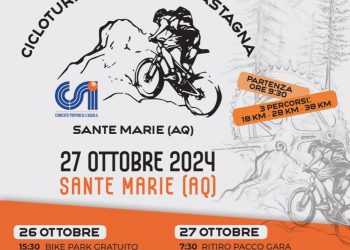Al via la Cicloturistica della castagna di Sante Marie, da domani eventi correlati