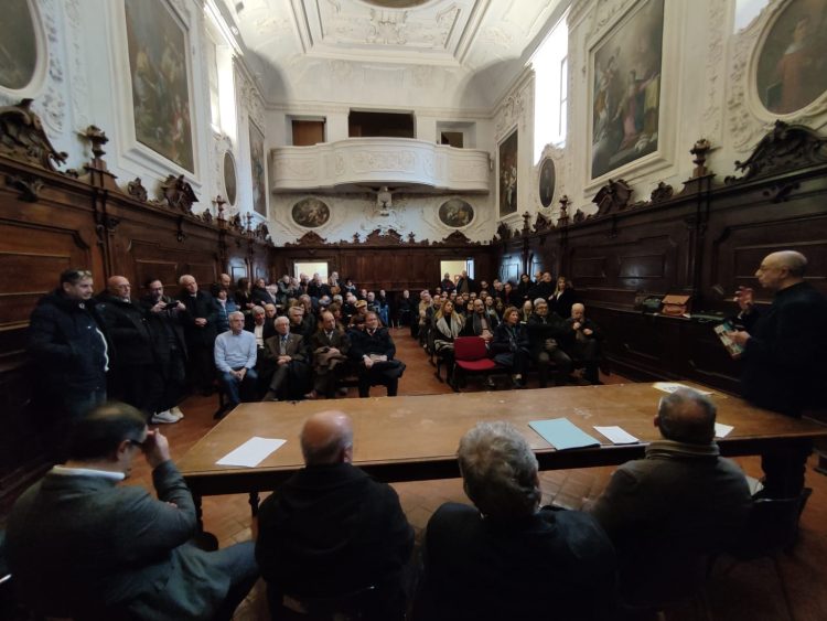 Presentazione al Palazzetto dei Nobili il volume “L’Aquila Rossoblù”