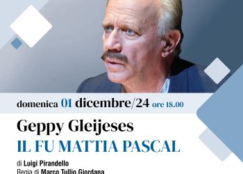 Teatro dei Marsi: grande apertura stagione prosa domenica 1° Dicembre con “Fu Mattia Pascal” di Pirandello