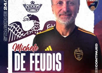Michele De Feudis è il nuovo allenatore de L’Aquila 1927