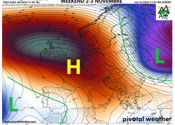 Meteo, previsioni weekend 1 e 2 Novembre: stabilità, nebbie e inversioni termiche, nessuna novità in vista