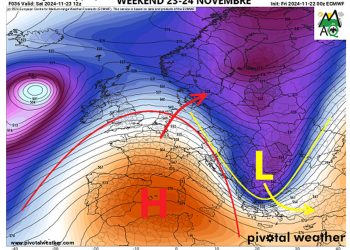 Previsioni meteo weekend 23 e 24 Novembre: torna bel tempo ma al mattino freddo