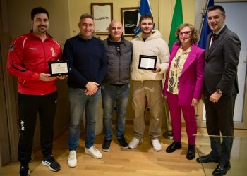 Premiati Camerlengo, Catani, Sborgia e Volpe: Quaglieri, valori sportivi fondamentali per crescita individuale e collettiva