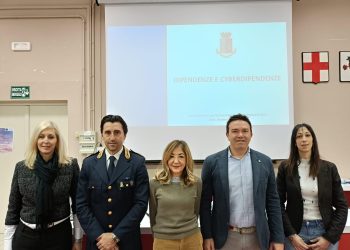 All’Istituto “L. Da Vinci”, Seminario sul progetto sociale “Dipendenze e Cyberdipendenze”
