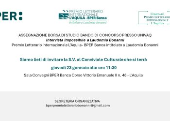 Conviviale culturale e assegnazione della borsa di studio “Intervista impossibile a Laudomia Bonanni”
