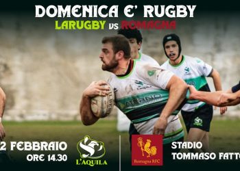 Domenica 2 febbraio al “Fattori”, Rugby L’Aquila-Romagna RFC