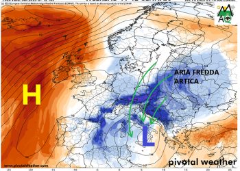 Meteo: previsioni weekend 11 e 12 Gennai: freddo in arrivo ma con poche nevicate associate