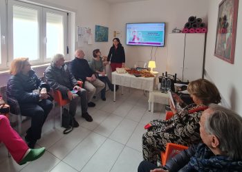 Rotary Club L’Aquila Gran Sasso d’Italia dona schermo TV a Consultorio AIED L’Aquila