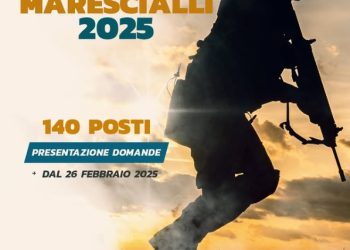 Concorso pubblico ammissione al 28° corso biennale Allievi Marescialli Esercito italiano 2025