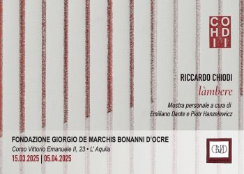 L’Aquila: a palazzo Cappa Cappelli e la mostra Làmbere di Riccardo Chiodi