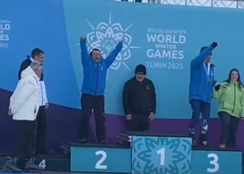 Christian ed Agnese brillano ai Giochi Mondiali Invernali Special Olympics a Pragelato