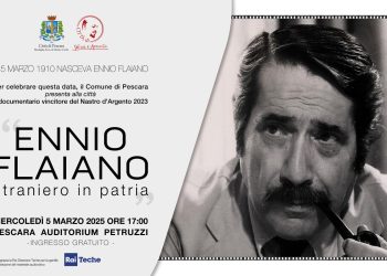 A Pescara proiezione documentario RAI per 115 anni dalla nascita Ennio Flaiano